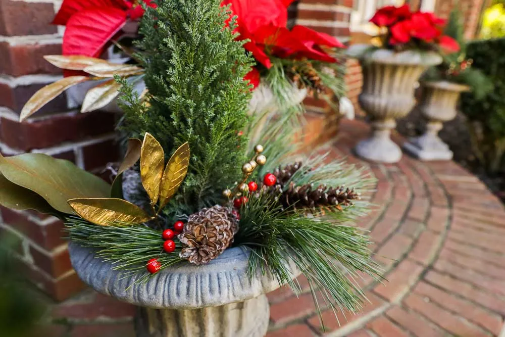 Brick Colonial Holiday Entry, view 13